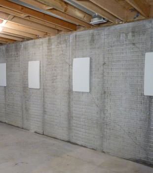 Wall anchor covers covering a foundation wall repair system in Hurricane, Gallipolis, Jackson, Grayson, Lucasville