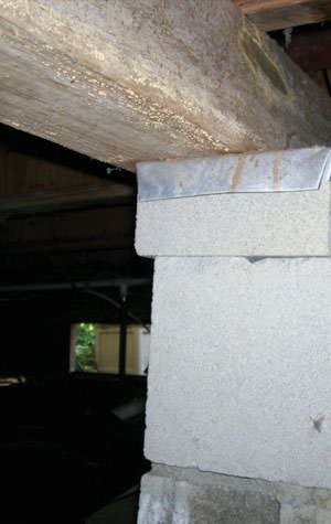 foundation wall cracks due to street creep in Belpre